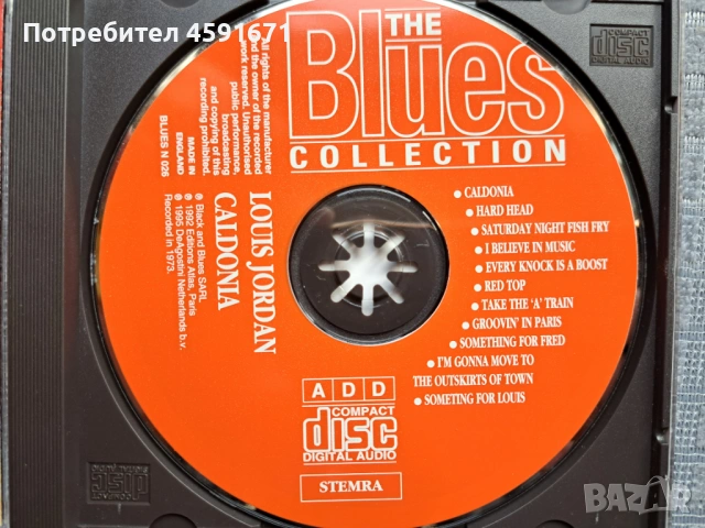 Louis Jordan – Caldonia, снимка 2 - CD дискове - 53108907