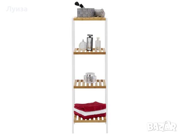 Бамбукова етажерка за баня 