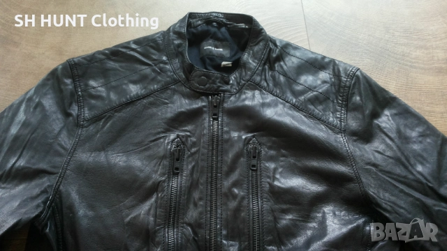 SAMSOE SAMSOE Lamb Leather Jacket Размер XL яке естествена кожа 6-57, снимка 3 - Якета - 52226355