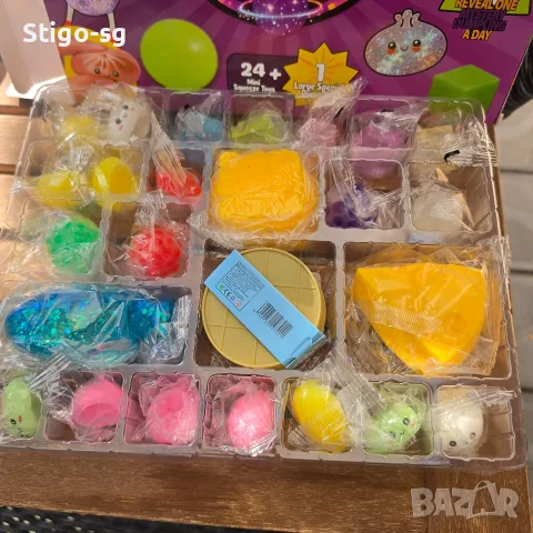Адвент календар Squishy Bao играчки, 25 части, многоцветен, 2026, снимка 5 - Образователни игри - 56160833