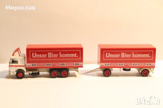 HERPA H0 1/87 MAN ВЛЕКАЧ KАМИОН МОДЕЛ TIR