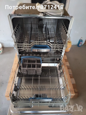 Съдомиялна бош bosch SilencePlus 60 см за пълно вграждане, снимка 2 - Съдомиялни - 53895841