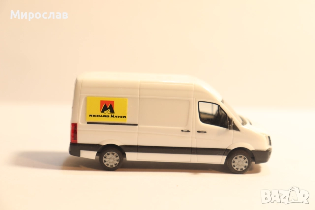 HERPA 1:87 H0 VW CRAFTER МИКРОБУС КАМИОН МОДЕЛ, снимка 4 - Колекции - 52342501