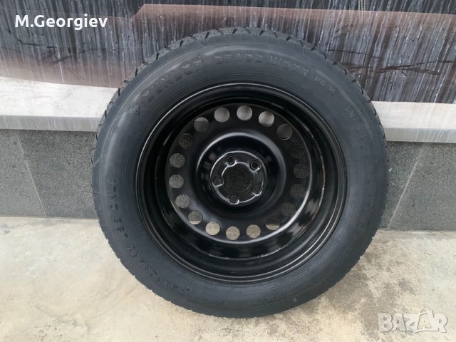 ЧИСТО НОВА ОРИГИНАЛНА РЕЗЕРВНА ДЖАНТА С ГУМА DUNLOP MERCEDES ML-164, 166 и GL  с РАЗМЕР:T 155/90D18 , снимка 5 - Гуми и джанти - 33925432