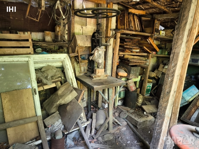 Стара ръчна настолна бормашина в много добро състояние., снимка 6 - Бормашини - 52336444