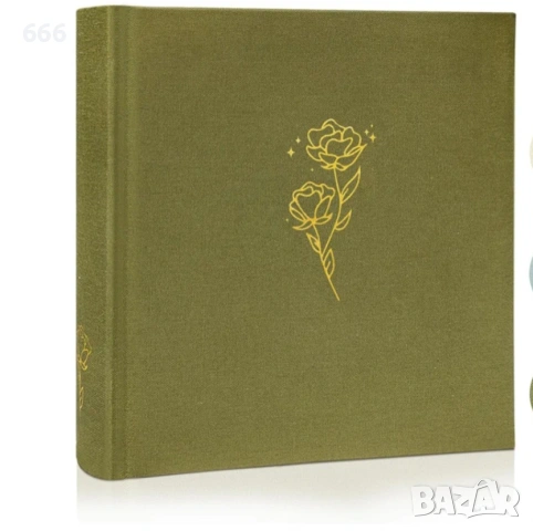 Премиум ленен фотоалбум за 200 снимки 