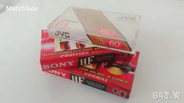 Аудио касети SONY 90 JVC 60 - НОВИ, снимка 3 - Аудио касети - 55329598