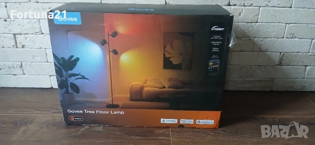 Govee Tree Floor Lamp - лампа за вкъщи. , нова, снимка 2 - Настолни лампи - 52436512