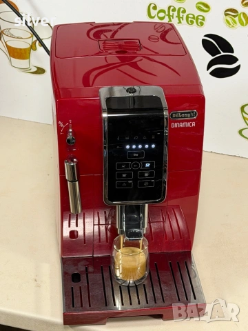 Кафемашина кафе автомат delonghi dinamica с гаранция, снимка 5 - Кафемашини - 54154168