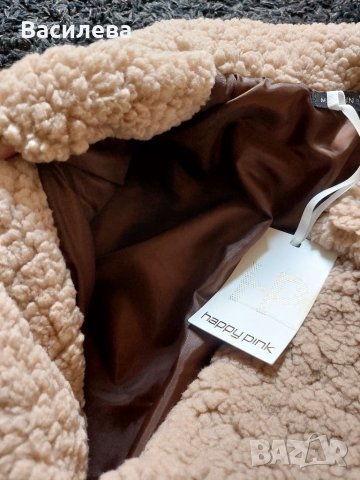 Яке с ефектен колан, снимка 4 - Якета - 39976095