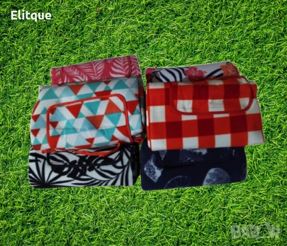 Супер удобно одеяло за пикник в различни цветове и шарки