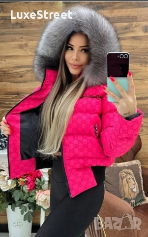 Дамски Зимни Якета 🤍 Gucci , снимка 2 - Якета - 52679419