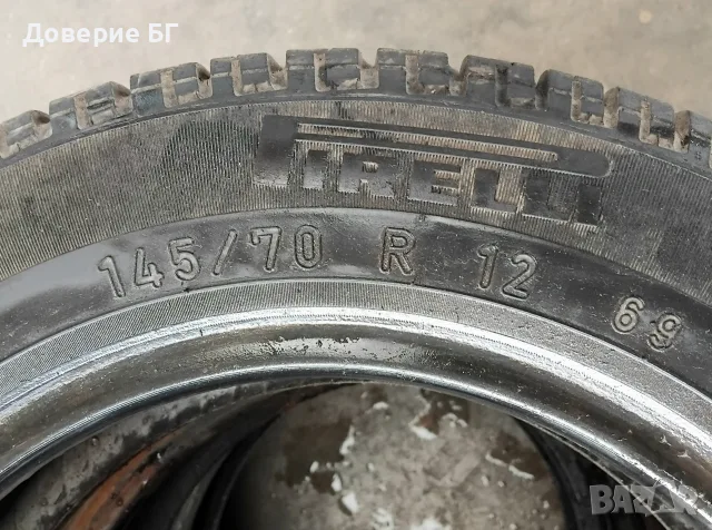 Гуми 145 70 12 Пирели Pirelli 4 броя - нов внос. Не са нови! Посочената цена е за един брой гума. , снимка 12 - Гуми и джанти - 55964457