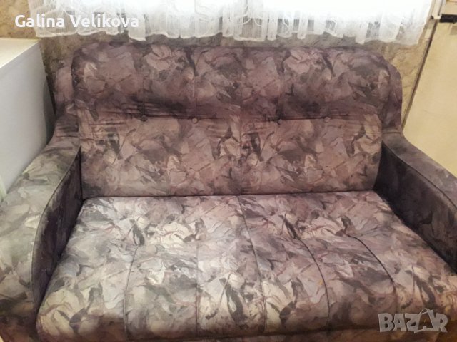 Канапе разтегателно двойно, снимка 2 - Дивани и мека мебел - 40265532