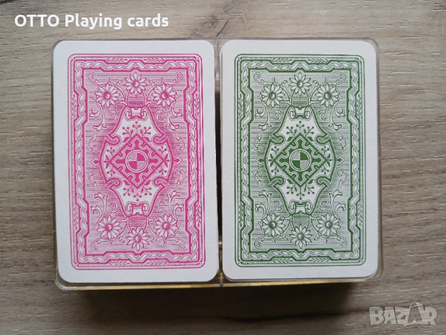 Стари карти за игра ROKOKO , немски оригинал COEUR , снимка 4 - Карти за игра - 51161133