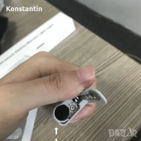 LED лампа за гардероб със сензор и USB зареждане – 30 см, снимка 3 - Лед осветление - 55953952