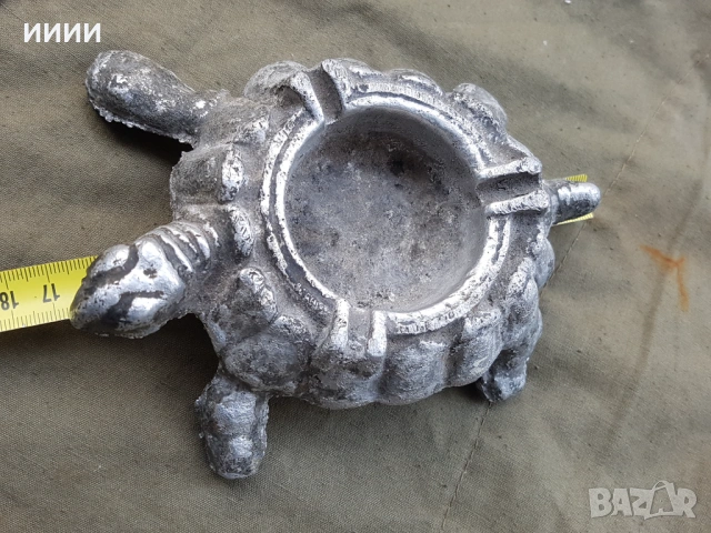 Пепелник костенурка , снимка 3 - Антикварни и старинни предмети - 53923376