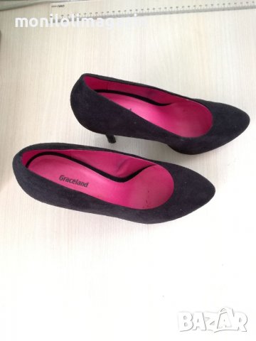  обувки от Германия, обувани за 1ч., стелка 24, 5см., снимка 2 - Дамски обувки на ток - 36584277