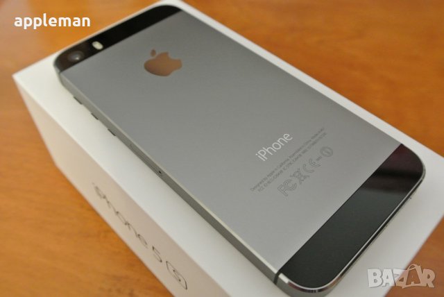 Apple iPhone 5S 64Gb Space Gray Фабрично отключен Айфон телефон, снимка 3 - Apple iPhone - 36688551