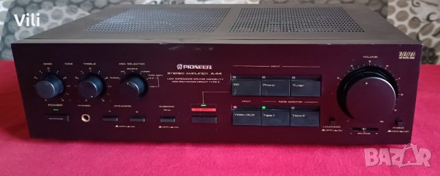 Усилвател Pioneer A-44, снимка 1 - Ресийвъри, усилватели, смесителни пултове - 40704483