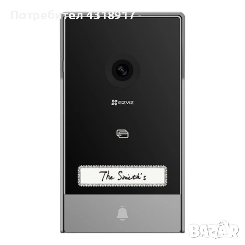 EZVIZ интелигентен видео домофонен комплект 2k резолюция TFT монитор 7 инча, снимка 3 - Други - 52528140