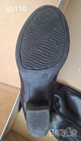 Дамски ботуши от естествена кожа BIANA, снимка 5 - Дамски ботуши - 52108952