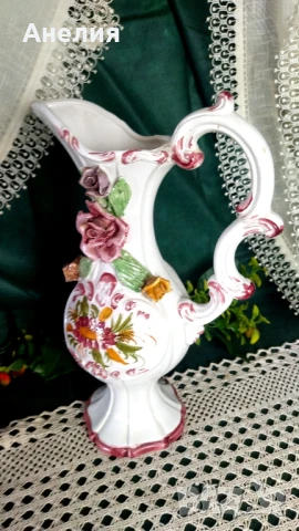 Bessano Italy съд за украса , снимка 2 - Вази - 50868063