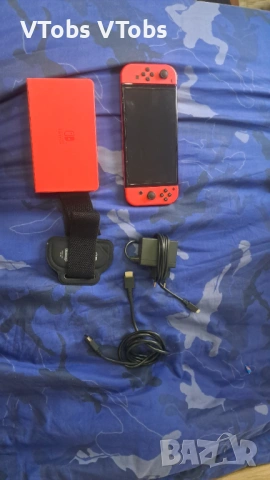 Nintendo switch oled Mario edition, снимка 16 - Nintendo конзоли - 54169614