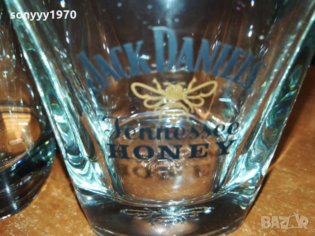 ПОРЪЧАНИ-JACK DANIELS-HONEY 2БР ЧАШИ ЗА УИСКИ 2111211712, снимка 4 - Колекции - 34880076