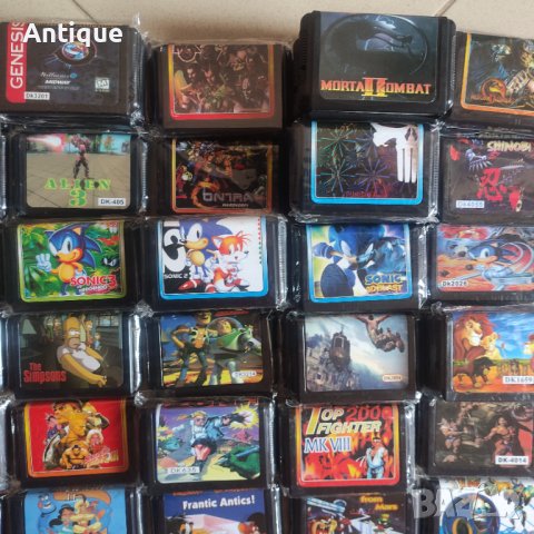 Дискети Sega Mega Drive и касетки с игри за Сега Мега драйв Genesis, снимка 5 - Аксесоари - 39824073