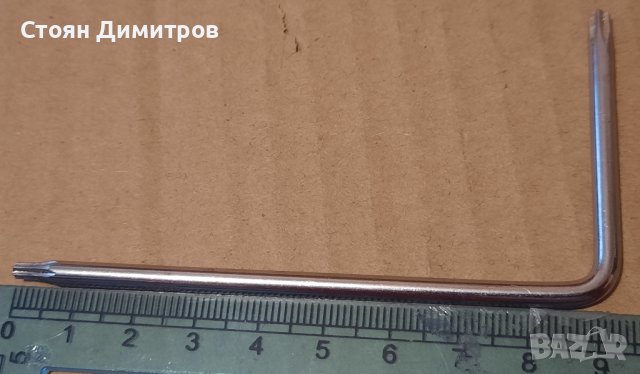 Ключ Torx T20, T10, Г-образен, снимка 2 - Други инструменти - 42420753