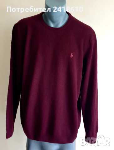 POLO Ralph Lauren Wool / Knit Mens Size XL  ОРИГИНАЛ! Мъжки Пуловери!, снимка 15 - Пуловери - 52584048