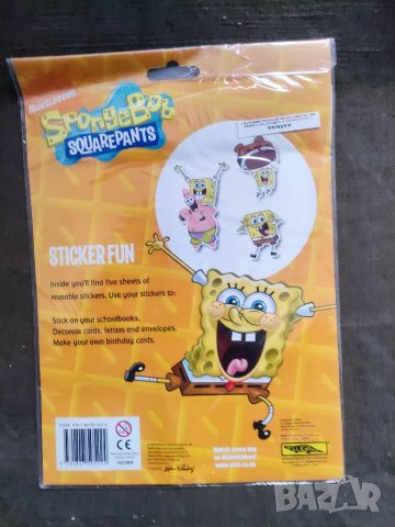 Продавам SpongerBob stiker Fun, снимка 1 - Колекции - 39844640