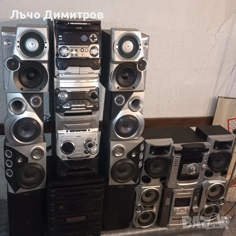 Аудио системи SONY - PANASONIC - AIWA- PHILIPS -JVC - SHARP - TECHNICS , снимка 6 - Аудиосистеми - 51622720