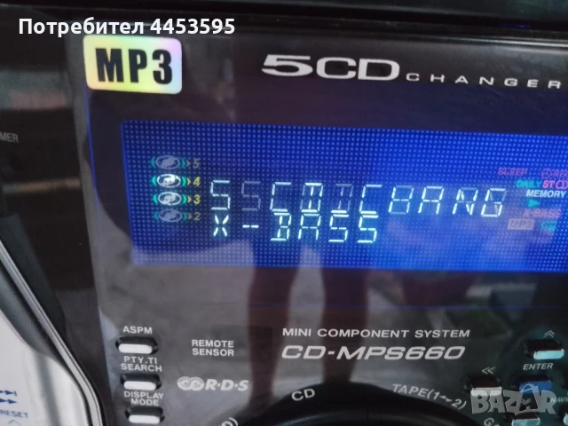 SHARP CD-MPS660H, снимка 4 - Аудиосистеми - 51171421