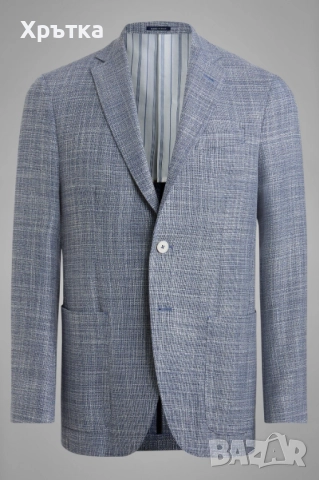 Boggi Milano - Оригинално мъжко сако от вълна и коприна р-р 54 / XL, снимка 2 - Сака - 52759999