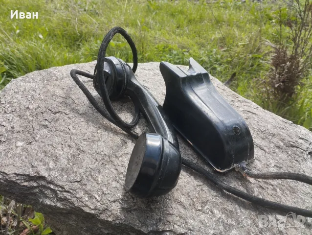 Стар бакелитов домофон , снимка 3 - Антикварни и старинни предмети - 49829851