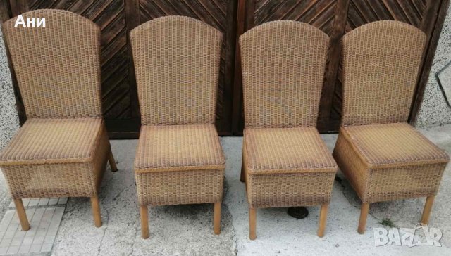 Ратанови столове, снимка 1 - Столове - 40614251