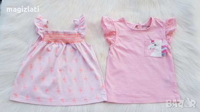 Тениска и туника Carter's 12-18 месеца