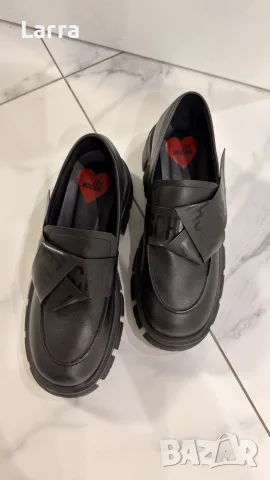 дамски лоуфъри love moschino, снимка 6 - Дамски ежедневни обувки - 56238536
