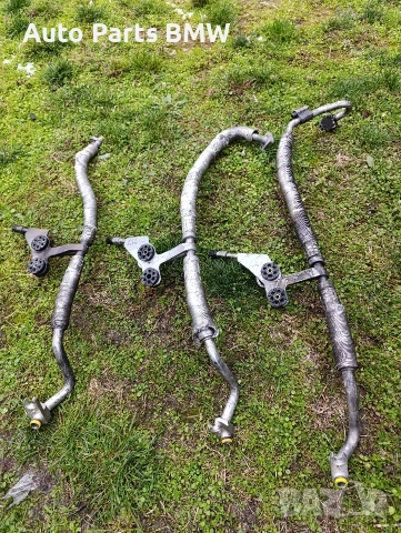 Тръба климатик BMW E60 E61 E63 Климатична тръба компресор климатик БМВ Е60 Е61 Е63 Маркуч, снимка 4 - Части - 53214409