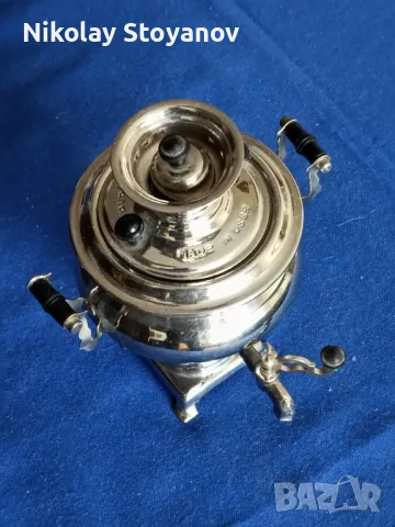 Малък самовар, снимка 3 - Антикварни и старинни предмети - 49492374