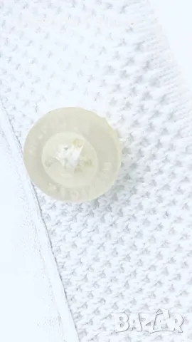 Бяла блуза/тениска поло яка TOMMY HILFIGER органик памук, снимка 4 - Тениски - 49875374