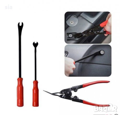 Инструменти за интериор, 19части, монтаж / демонтаж, снимка 5 - Аксесоари и консумативи - 30017108