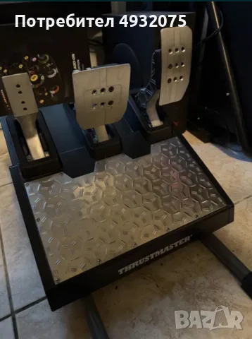 волан + педали Thrusmaster за симулатор, снимка 7 - Джойстици и геймпадове - 55837959