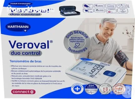 апарат за кръвно налягане Hartmann Veroval duo control
