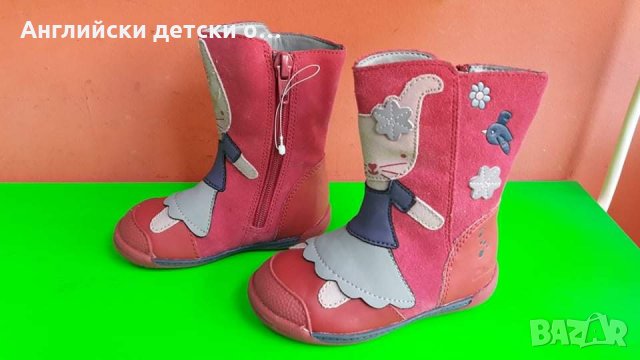 Английски детски ботуши естествена кожа-CLARKS , снимка 2 - Детски боти и ботуши - 30592127