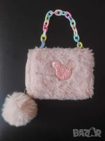 Пухена детска чантичка / чанта за момиченце, снимка 4 - Други - 48147601