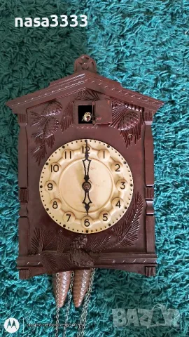 часовник с кукувица , снимка 4 - Стенни часовници - 50418332