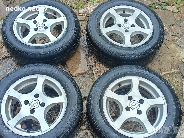 Алуминиеви джанти с гуми, MAZDA . , снимка 5 - Гуми и джанти - 54042897